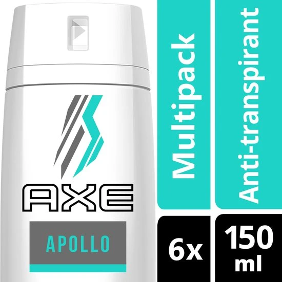 Kopen ???? AXE Apollo Anti-Transpirant Deodorant - 6 X 150 Ml - Voordeelverpakking ???? 1 Kopen ???? AXE Apollo Anti-Transpirant Deodorant - 6 X 150 Ml - Voordeelverpakking ????