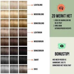 Hete verkoop ???? IMPERIO Uitgroeipoeder / Haarmascara Lichtbruin · Uitgroei Verven · Watervast · Uitgroeispray Alternatief · Uitgroei Bijwerken · Uitgroei Poeder ???? -Weleda Shop 550x556