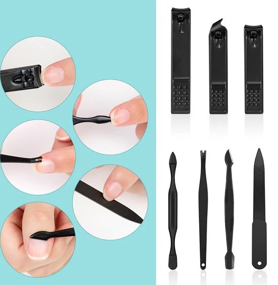Beste deal ???? Royal WM Professionele Manicure Set - 23 Delig - Pedicure - Pedicure Set - Nagelknipper - Pincet - Puisten Verwijderaar ???? 8 Beste deal ???? Royal WM Professionele Manicure Set - 23 Delig - Pedicure - Pedicure Set - Nagelknipper - Pincet - Puisten Verwijderaar ???? - Afbeelding 8