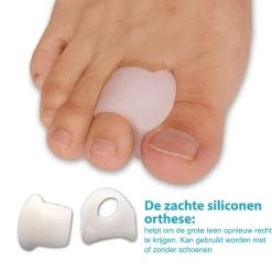 Beste deal ⌛ Feetz [Fittoes] Hallux Valgus Teenspreider Teenspalk – SET VAN 7 STUKS – Voetverzorging En Correctie Van De Hallux – Teenspreiders Siliconen Set Ter Correctie Van Tenenstand. Teen Corrector Spalk Inclusief Teenband Voor Spierversterkende Oefeningen. ???? -Weleda Shop 550x564 5