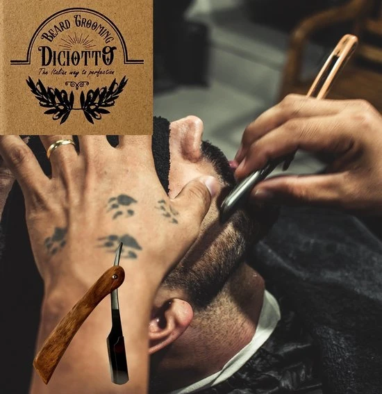 Goedkoopste ???? Diciotto Barbiersmes - Shavette - Scheermes - Open Scheermes - Straight Razor - Klapmes - Klassiek Scheermes ???? 5 Goedkoopste ???? Diciotto Barbiersmes - Shavette - Scheermes - Open Scheermes - Straight Razor - Klapmes - Klassiek Scheermes ???? - Afbeelding 5