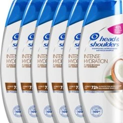 Hete verkoop ???? Head & Shoulders Intense Hydration - Anti-roos Shampoo - Tot 100% Roosvrij - Voordeelverpakking 6 X 285ml ????