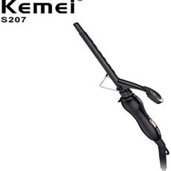 Flash-uitverkoop ???? Kemei S207 – Krultang Geschikt Voor Alle Haartypes - Ultra Dun - Zwart ????
