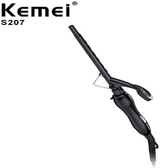 Flash-uitverkoop ???? Kemei S207 – Krultang Geschikt Voor Alle Haartypes - Ultra Dun - Zwart ???? 1 Flash-uitverkoop ???? Kemei S207 – Krultang Geschikt Voor Alle Haartypes - Ultra Dun - Zwart ????