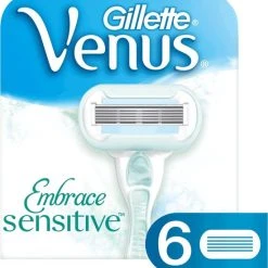 Promo ???? Gillette Venus Venus Embrace Sensitive 6 Stuks Scheermesjes RF ????