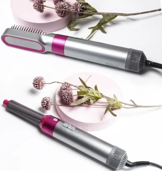 Beste Pirce ???? DI ANGELO Föhnborstel - 5-in-1 Multi Styler - Krultang - Hairwrap - Airstyler - Krulborstel - Hairstyler - Oktober 2022 Edition ???? 2 Beste Pirce ???? DI ANGELO Föhnborstel - 5-in-1 Multi Styler - Krultang - Hairwrap - Airstyler - Krulborstel - Hairstyler - Oktober 2022 Edition ???? - Afbeelding 2