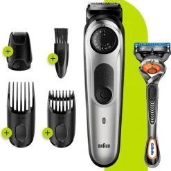 Korting ???? Baard En Haar Trimmer Braun BT5265 - Met Scheermesjes Set ???? -Weleda Shop 550x580 7