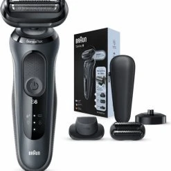 Beste Verkoop ⌛ Braun Series 6 60-N4820cs Grijs - Elektrisch Scheerapparaat Met Precisietrimmer En Baardtrimmer ❤️