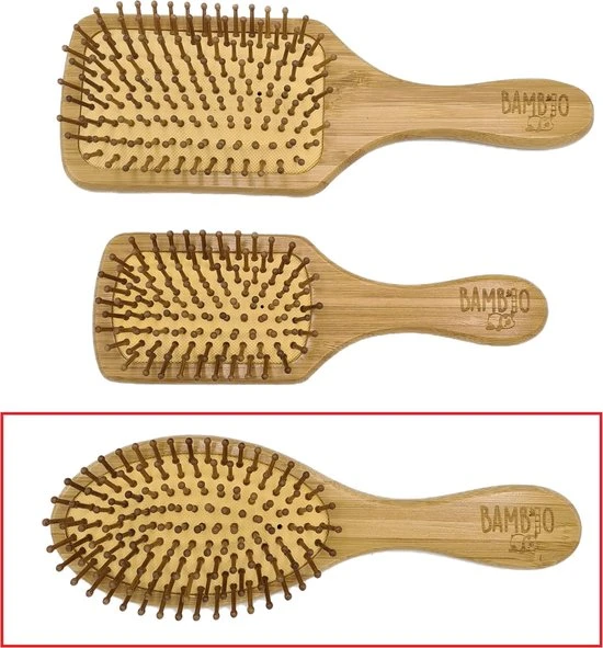 Nieuw ???? Bambio Bamboe Haarborstel Rond - Duurzaam - Biologisch ⭐ 4 Nieuw ???? Bambio Bamboe Haarborstel Rond - Duurzaam - Biologisch ⭐ - Afbeelding 4