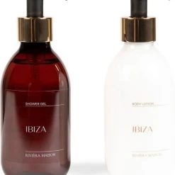 Korting ???? Riviera Maison Cadeauset Lichaamsverzorging - Gift Box Body Care Ibiza - Bruin ????