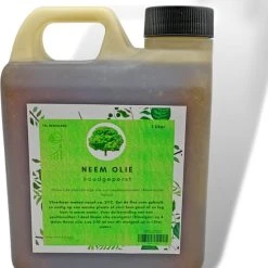 Coupon ???? TDL Nederland Neemolie 1 Liter - Biologische Neem Olie - Koudgeperst - Azadirachta Indica - Gerecyclede Verpakking ????