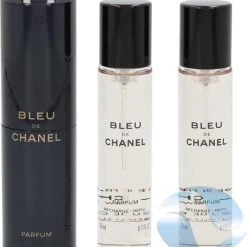 Hete verkoop ⌛ Chanel Bleu De Chanel Twist & Spray Eau De Parfum 3x 20ml ???? -Weleda Shop 550x596 1