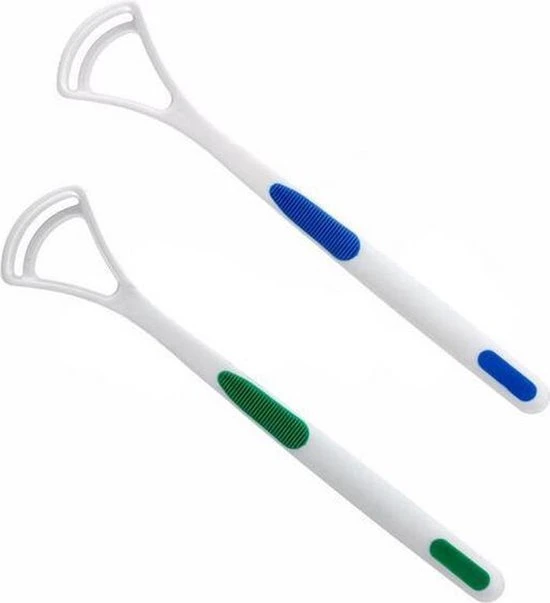 Gloednieuw ???? *** 2 Stuks Tongschraper - Tong Reiniger - Cleaning - Schone Tong - Van Heble® *** ???? 6 Gloednieuw ???? *** 2 Stuks Tongschraper - Tong Reiniger - Cleaning - Schone Tong - Van Heble® *** ???? - Afbeelding 6