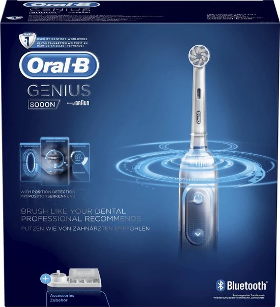 Begroting ???? Oral B Oral-B Genius 8000N - Elektrische Tandenborstel - Wit ✔️ 22 Begroting ???? Oral B Oral-B Genius 8000N - Elektrische Tandenborstel - Wit ✔️ - Afbeelding 22