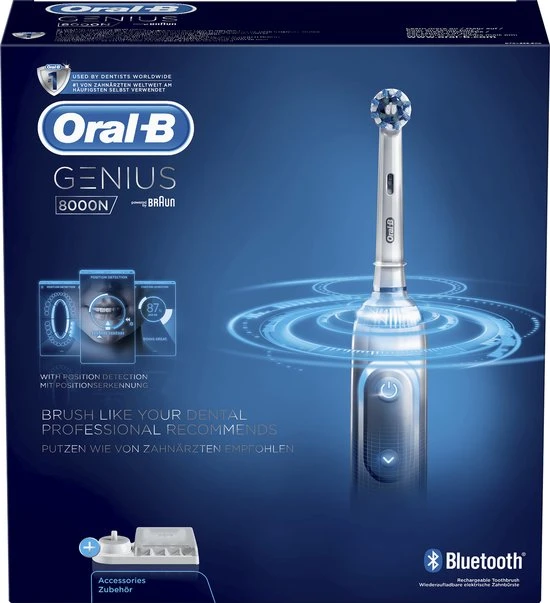 Begroting ???? Oral B Oral-B Genius 8000N - Elektrische Tandenborstel - Wit ✔️ 33 Begroting ???? Oral B Oral-B Genius 8000N - Elektrische Tandenborstel - Wit ✔️ - Afbeelding 33