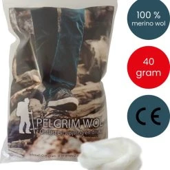 Goedkoop ???? Merkloos Pelgrim Wol - De Nummer *1* Anti-Druk Wandelwol - 40 Gram - Natuurlijke Blarenpleisters - 100% Merino Wol Ultrazacht & Comfortabel - Voorkomt En Verzacht Voetongemak - Tegen Blaren - Anti Druk Voetwol ????