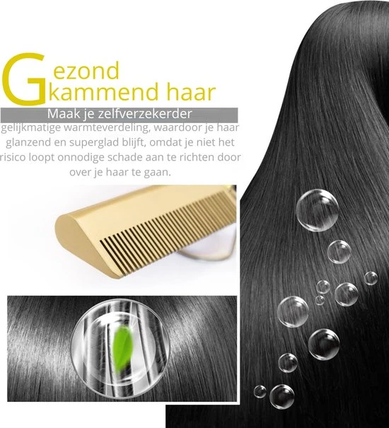 Beste Verkoop ???? Everything You Want EYW 2 In 1 Elektrische Haarkam Deluxe – Stijlborstel – Mannen & Vrouwen – Kam – Stijlkam – Elektrische Kam – Hot Comb – Baardstijler – Baardkam – Elektrische Haarborstel – Magic Brush – 60/100W ???? 9 Beste Verkoop ???? Everything You Want EYW 2 In 1 Elektrische Haarkam Deluxe – Stijlborstel – Mannen & Vrouwen – Kam – Stijlkam – Elektrische Kam – Hot Comb – Baardstijler – Baardkam – Elektrische Haarborstel – Magic Brush – 60/100W ???? - Afbeelding 9