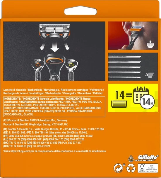 Coupon ???? Gillette Fusion5 Navulmesjes - 14 Stuks ???? 9 Coupon ???? Gillette Fusion5 Navulmesjes - 14 Stuks ???? - Afbeelding 9