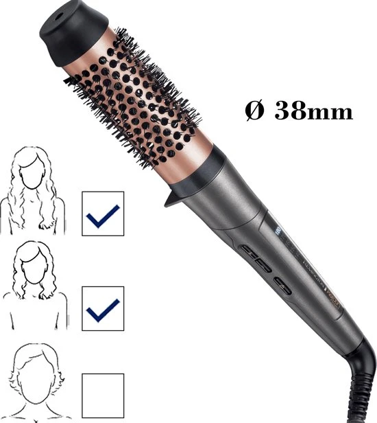 Aanbiedingen ???? Remington CB8338 Keratin Protect Krulborstel - Styleborstel ???? 4 Aanbiedingen ???? Remington CB8338 Keratin Protect Krulborstel - Styleborstel ???? - Afbeelding 4
