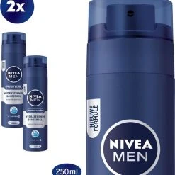 Hete verkoop ???? NIVEA MEN Protect & Care Scheergel - 2 X 200 Ml - Voordeelverpakking ????