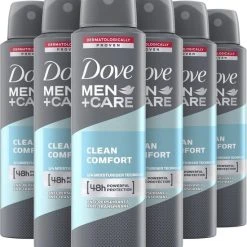 Korting ???? Dove Men+Care Deodorantspray Clean Comfort - 6 X 150 Ml - Voordeelverpakking ???? 8 Korting ???? Dove Men+Care Deodorantspray Clean Comfort - 6 X 150 Ml - Voordeelverpakking ???? -Weleda Shop 550x633 2