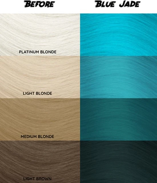 Aanbiedingen ???? Crazy Color Blue Jade - Haarverf ❤️ 10 Aanbiedingen ???? Crazy Color Blue Jade - Haarverf ❤️ - Afbeelding 10