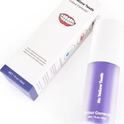 Beste Pirce ???? No Yellow Teeth - V34 Colour Corrector - Whitening Tandpasta - Witte Tanden - 100% Natuurlijke Ingrediënten - Peroxidevrij - Tanden Bleken - Tandenbleekset - Teeth Whitening - Tandenbleker ???? -Weleda Shop 550x665 1