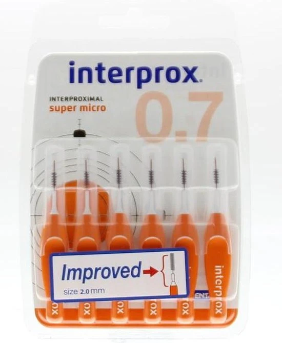 Beste Verkoop ???? Interprox Premium Super Micro 2mm Oranje - 6 Stuks ???? 8 Beste Verkoop ???? Interprox Premium Super Micro 2mm Oranje - 6 Stuks ???? - Afbeelding 8