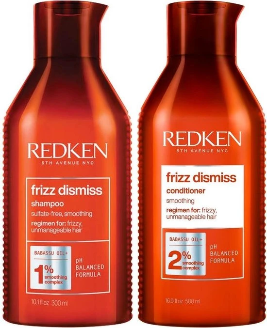 Beste Pirce ???? Redken - Frizz Dismiss Shampoo + Conditioner - 2x 300ml ❤️ 1 Beste Pirce ???? Redken - Frizz Dismiss Shampoo + Conditioner - 2x 300ml ❤️