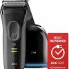 Hete verkoop ???? Braun Series 3 3050cc ProSkin Zwart/Rood - Elektrisch Scheerapparaat ????