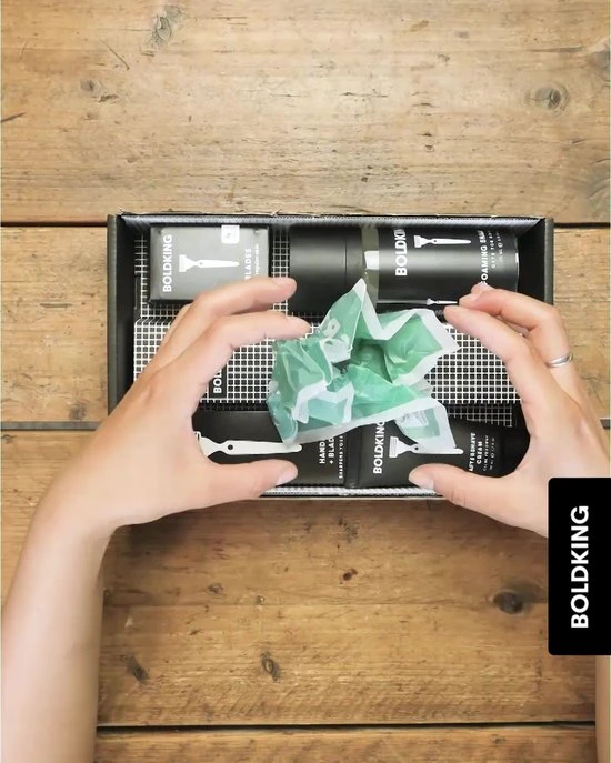 Beste deal ???? Boldking The Start Pack Voor Gevoelige Huid - Houder + 4 Mesjes + Foaming Shave Gel + Aftershave Cream ???? 2 Beste deal ???? Boldking The Start Pack Voor Gevoelige Huid - Houder + 4 Mesjes + Foaming Shave Gel + Aftershave Cream ???? - Afbeelding 2