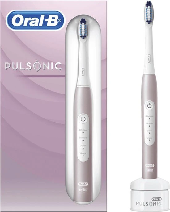 Gloednieuw ???? Oral B Oral-B Pulsonic Slim Luxe 4000 - Rose Gold - Elektrische Tandenborstel ???? 2 Gloednieuw ???? Oral B Oral-B Pulsonic Slim Luxe 4000 - Rose Gold - Elektrische Tandenborstel ???? - Afbeelding 2
