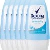 Flash-uitverkoop ❤️ Rexona Dry Cotton Deodorant Roller - 6 X 50 Ml - Voordeelverpakking ????