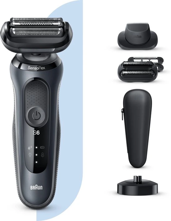 Beste Verkoop ⌛ Braun Series 6 60-N4820cs Grijs - Elektrisch Scheerapparaat Met Precisietrimmer En Baardtrimmer ❤️ 13 Beste Verkoop ⌛ Braun Series 6 60-N4820cs Grijs - Elektrisch Scheerapparaat Met Precisietrimmer En Baardtrimmer ❤️ - Afbeelding 13
