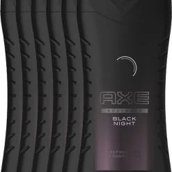 Aanbiedingen ???? Axe Black Night - 6 X 250 Ml - Douchegel ????