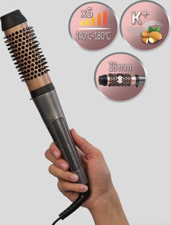 Aanbiedingen ???? Remington CB8338 Keratin Protect Krulborstel - Styleborstel ???? 3 Aanbiedingen ???? Remington CB8338 Keratin Protect Krulborstel - Styleborstel ???? - Afbeelding 3