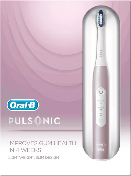 Gloednieuw ???? Oral B Oral-B Pulsonic Slim Luxe 4000 - Rose Gold - Elektrische Tandenborstel ???? 8 Gloednieuw ???? Oral B Oral-B Pulsonic Slim Luxe 4000 - Rose Gold - Elektrische Tandenborstel ???? - Afbeelding 8
