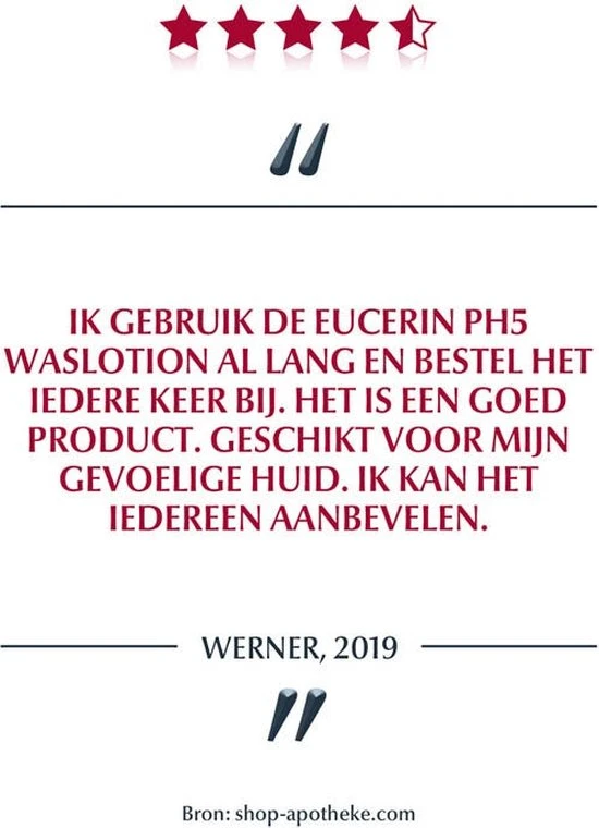 Beste Pirce ???? Eucerin PH5 Waslotion Met Pomp - 400 Ml ???? 7 Beste Pirce ???? Eucerin PH5 Waslotion Met Pomp - 400 Ml ???? - Afbeelding 7