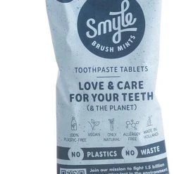 Gloednieuw ⌛ Smyle - Navulling Tandpasta Tabs Zakje - 65st. - Fluoride Zakje Met Fluor ????