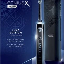 Promo ???? Oral B Oral-B Genius X 20000 - Luxe Edition Antracietgrijs - Elektrische Tandenborstel - 1 Handvat En 4 Opzetborstels ???? -Weleda Shop 550x796