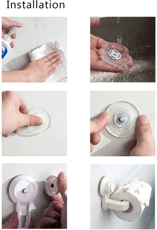 Groothandel ???? Merkloos Hangend Zeepbakje Met Zuignap - Zeephouder - Badkamer Accessoires - 2 Lagen - Vrijstaand Of Wandgemonteerd - Zwart ???? 4 Groothandel ???? Merkloos Hangend Zeepbakje Met Zuignap - Zeephouder - Badkamer Accessoires - 2 Lagen - Vrijstaand Of Wandgemonteerd - Zwart ???? - Afbeelding 4