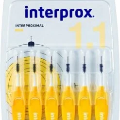 Nieuw ???? 3x Interprox Ragers Mini 1.1 Geel Blister à 6 Stuks ????