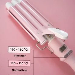 Promo ???? Bombé Waver - Golvenkrultang - Wafeltang - Baby Pink 20mm ✔️ 12 Promo ???? Bombé Waver - Golvenkrultang - Wafeltang - Baby Pink 20mm ✔️ -Weleda Shop 550x825 5
