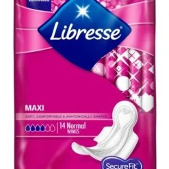 Goedkoop ???? Libresse Maandverband Maxi Normal Wing 14 Stuks ⌛